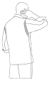 White chef jacket with press buttons by Ego Chef