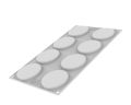 Macaron 110 silicone mould by Silikomart Professional