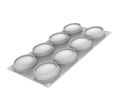 Macaron 110 silicone mould by Silikomart Professional