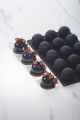 Sphere40time - stampo Pavoflex 300x175 mm Bachour 15 impronte - mm  Ø 43xh 39 - vol. ~ 40 ml