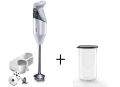 Mixer + Bacinella: Bamix Gastro Mono 200 completo di ciotola con coperchio e bicchiere