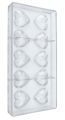 Moule en polycarbonate pour chocolat Coeur avec Cupidon