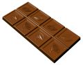 Polycarbonate chocolate mould Tablet with Cabosse 100 g