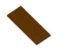 Polycarbonate mould for chocolate Tablet 50 g
