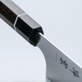 Coltello damasco Kiritsuke Cuoco Serie Zuiun di Seki Kanetsugu 