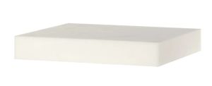 Bloc boucher HDPE couleur blanc 500x400x(H)80mm