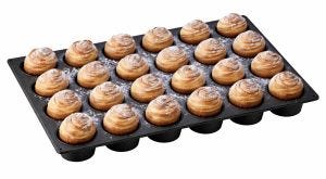 Stampo per Cruffin in Silicone 600x400 mm – Pavoflex Professionale Antiaderente