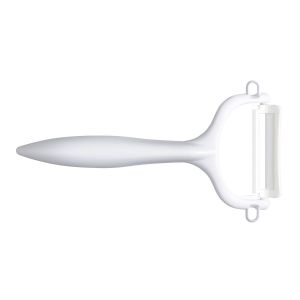 Pelapatate orizzontale Kyocera CP10N in ceramica - bianco