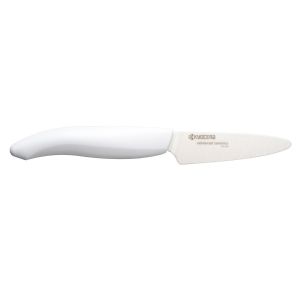 Coltello spelucchino Kyocera Gen 7,5 cm - manico bianco