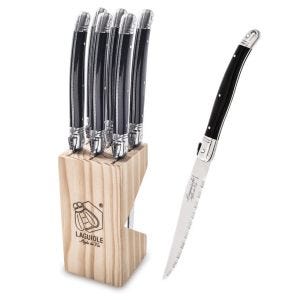 Laguiole Style de Vie Premium - Set 6 coltelli da bistecca Black