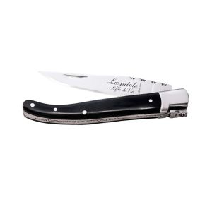 Laguiole Style de Vie Luxury - Coltello da tasca Pakka Black