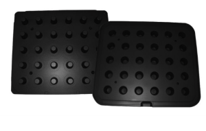 Cookmatic Special Round Tart Mould for Pavoni Professional Plates