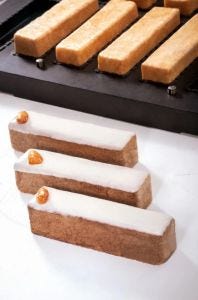 PIASTRACHOUX03 - Eclaire stondato per Cookmatic e Cookmartic Special di Pavoni Professional