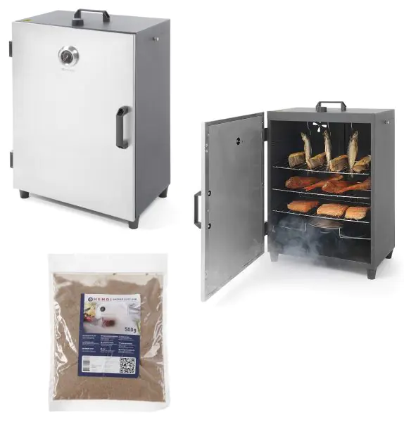 Affumicatore A Spirale, In Acciaio Inox, Ideale Per Affumicare Carne Calda O Fredda, Formaggio, Pesce E Maiale (B - 2