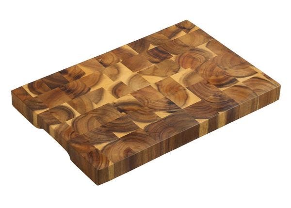 Kesper acacia wood chopping board 36 x 24 x h 3.5 cm