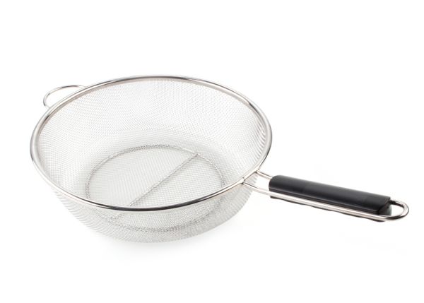 Passoire en acier inoxydable avec base plate