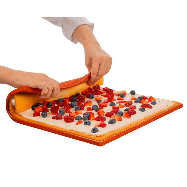 Tappeto in silicone TAPIS ROULADE 08 GN 1/1 di Silikomart Professional