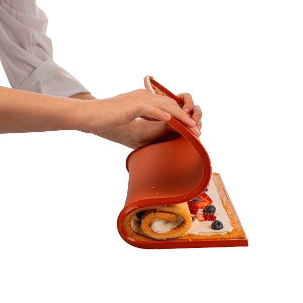 Tappeto in silicone TAPIS ROULADE 09 di Silikomart Professional