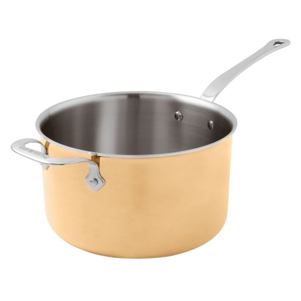 Casseruola alta in rame Ø 24 cm Serie 15600 3-PLY di Paderno