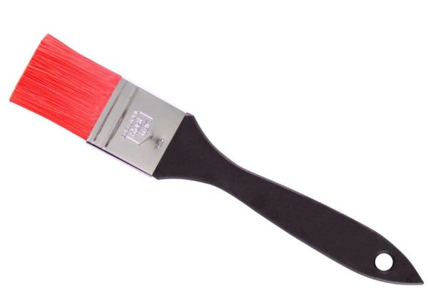 Pinceau antiadhésif avec poils en nylon rouge 35 mm