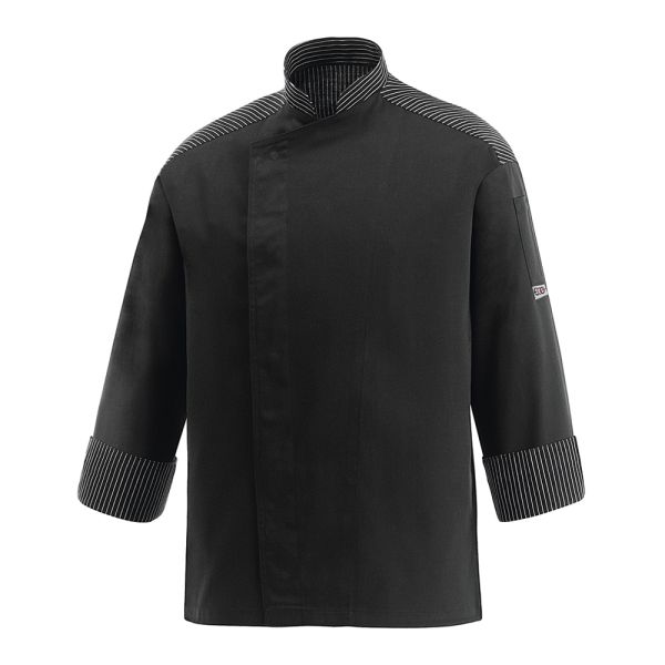 Giacca da cuoco Unisex LUX colore nero