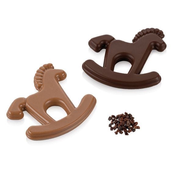 Stampo in silicone per tavoletta di cioccolata SCG067 CHOCO PLAYHORSE di Silikomart Professional