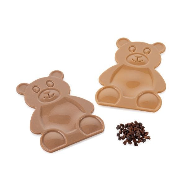 Stampo in silicone per tavoletta di cioccolata SCG068 CHOCO BEAR di Silikomart Professional