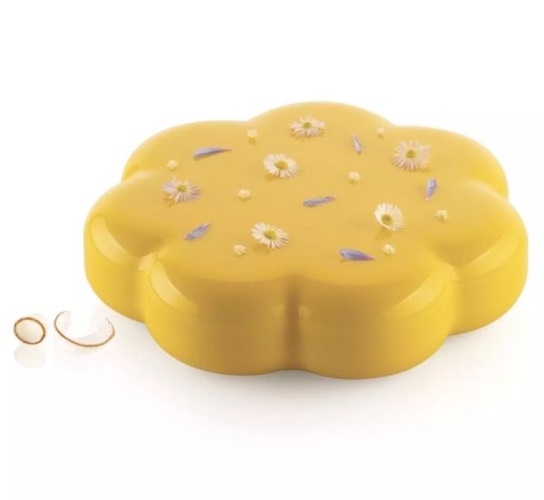 Stampo in silicone + 2 stampi termoformati HAPPY SPRING di Silikomart Professional