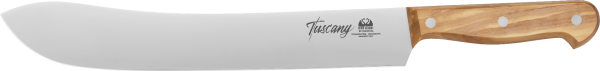 Scimitar knife for meat Tuscany Line by Due Cigni Coltellerie