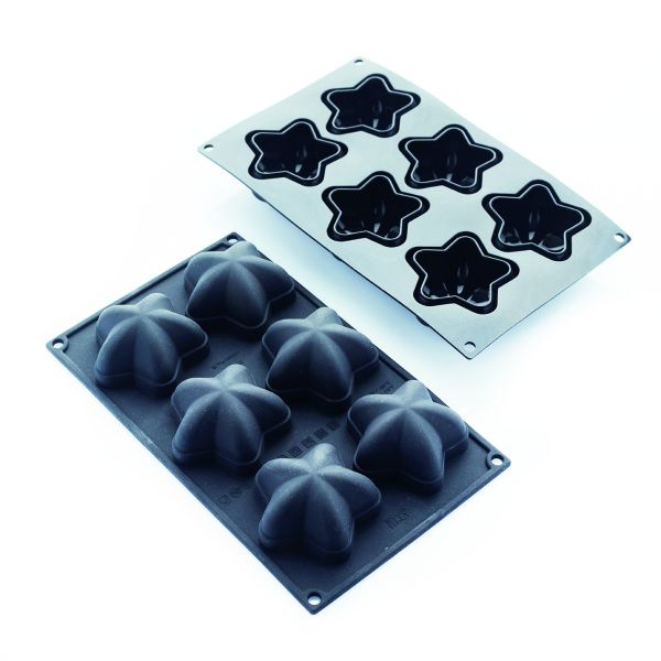 Moule en silicone alimentaire Marina BlackSil par Martellato Professional