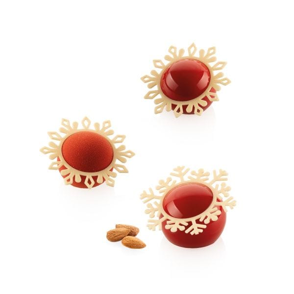 Stampo in silicone SNOWFLAKE 3 di Silikomart Professional