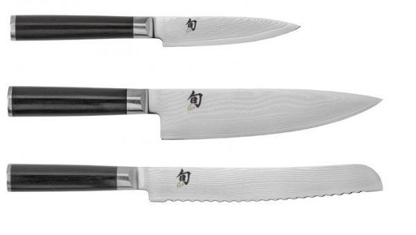 3 coltelli Kai
