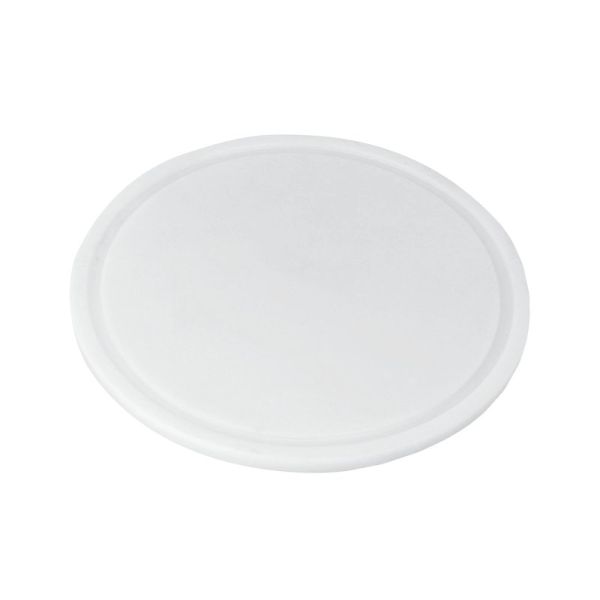 Round polyethylene cutting board Ø 24.0 cm - h 1.0 cm