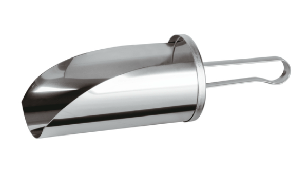 Sessola tonda per farina in acciaio inox cm. 20 - 1Lt. di Paderno