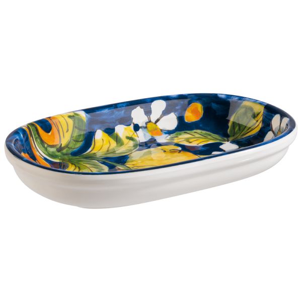 Oval melamine bowl 18.5 x 11.5 cm - h 3.0 cm
