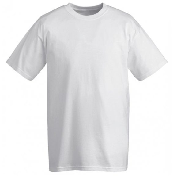 Maglietta T-shirt 150 g. 100% cotone Colore bianco di Ego Chef