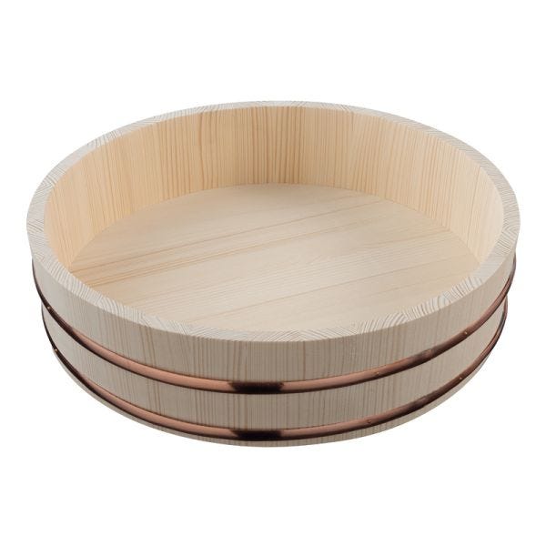 Vasca rotonda riso hangiri Ø 45 cm in legno