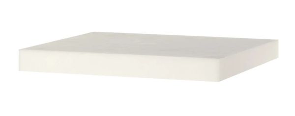 Bloc boucher HDPE couleur blanc 500x400x(H)50mm