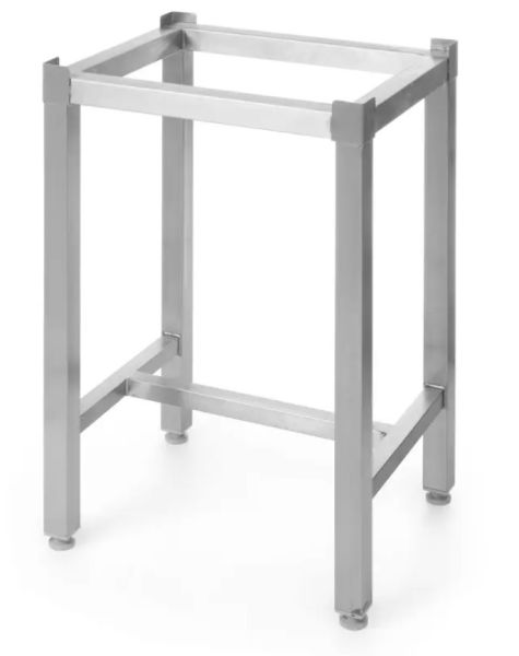 Socle pour billot de boucher en acier inoxydable 500x400x(H)750 mm