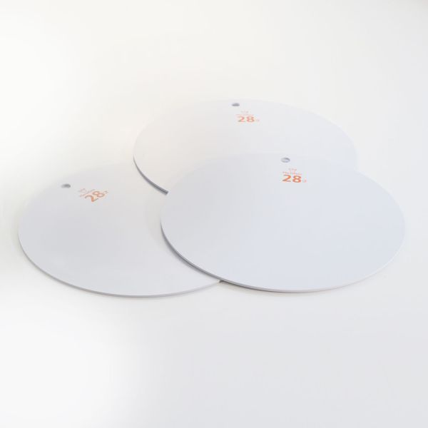 Sottotorta in plastica D. 28 x 3 pcs. di Martellato Professional