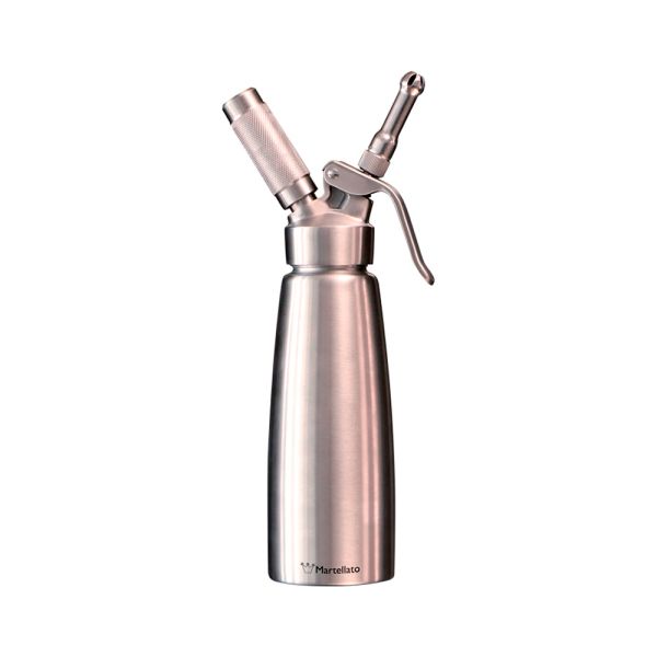 Steel cream siphon 500 ml by Martellato Professional