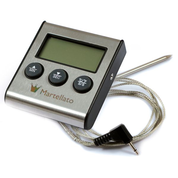 Termometro digitale con sonda ad immersione di Martellato Professional