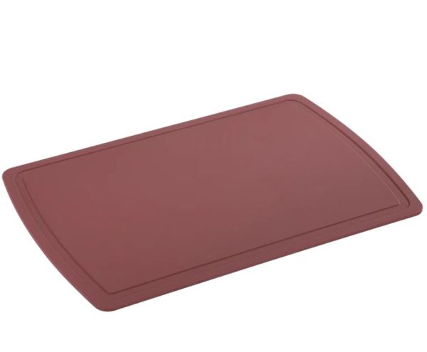 Tagliere flessibile rettangolare Premium Line con scanalatura