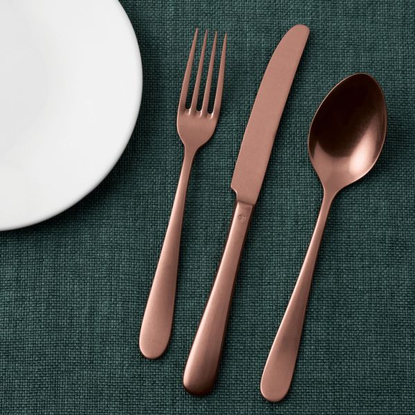 Coltello tavola Monika acciaio inox Vintage PVD copper di Arthur Krupp
