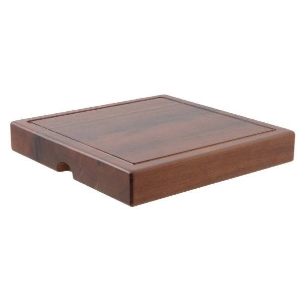 Tagliere quadrato in legno di acacia cm. 32,0x32,0 - h 5,0 cm