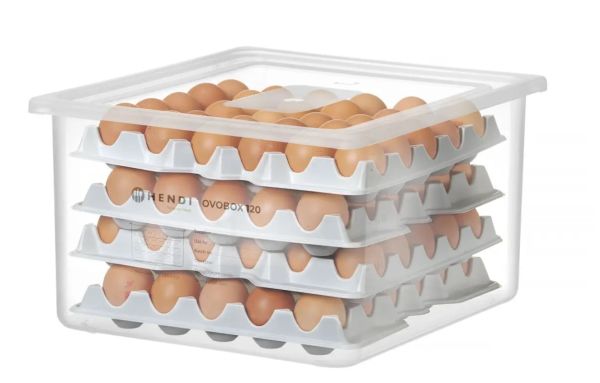 OVOBOX 120 egg container 35.5 x 32.5 x h 20 cm