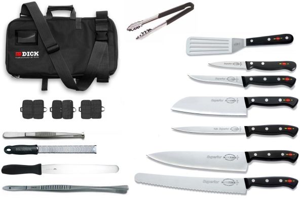 F. Dick Superior Culinary Bag Knife Set