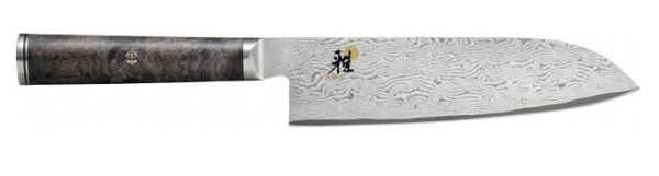 Coltello damasco 133 strati Santoku lama cm. 18 Serie Miyabi 5000MCD 67 