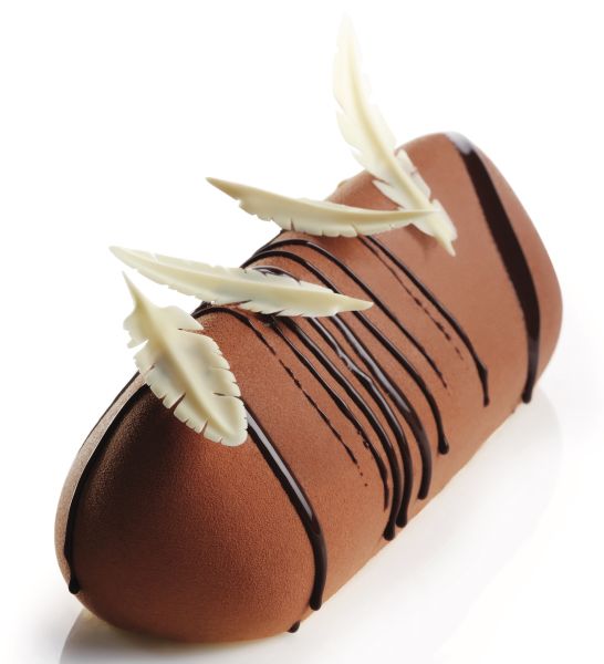 Tortiera 3D Pavocake SUBLIME 230 x 100 x h 45 mm - vol.850 ml + pack