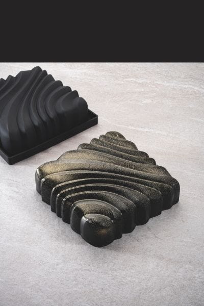 Tortiera 3D Pavocake SQUEEZE 164 x 164 x h 47 mm - vol.1086 ml + pack - Bourgi